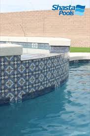 Backyard Swimming Pool By Shasta Pools In 2020 Swimming Pools Backyard Pool Pool Water Features