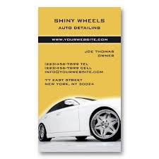 Auto Detailing Cars Business Card Zazzle Com Car Detailing Business Insurance Car Dealer