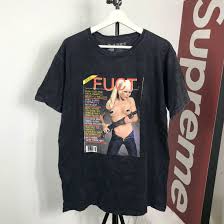 Other Designers FUCT MAGAZINE Porn Star linda evans  Humps Woman Sex tee  | dergarment | REVERSIBLE