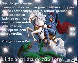 Que esse último mês tenhamos dias alegres, positivos, noticias boas, reencontros adoráveis, muita saúde, e. Sao Jorge Picmix