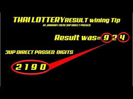 30 12 2019 Thai Lottery Result Wining Tip 01 January 2020 3up Direct Passed Lottery Results Lottery Tips Lottery
