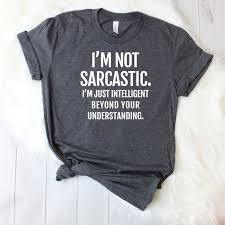 I M Not Sarcastic Funny Womens T Shirt Sarcastic Women Funny Quote Shirt Womens Quote Shirts Womens Quote T Shirt Sassy Shirts Womens Quote Shirts T Shirts With Sayings