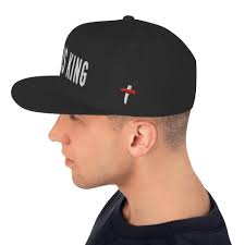 Jesus is King Embroidered Snapback Hat