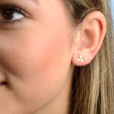 Gold Star Earrings Pilgrim Olivia Gold Plated At Sue Parkinson Moon Earrings