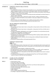 Resume Nursingume Examples Emergency Room Nurse Sample