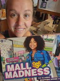 We played MALL MADNESS! What's your favorite game from your childhood that  you still go back to as an adult? As Robin Scherbatsky famously sings,  "Let's go to the mall! Today!" We