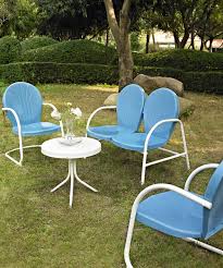Look At This Sky Blue Griffith Four Piece Seating Set On Zulily Today Outdoor Seating Set Conversation Set Patio Patio Seating Sets
