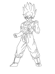 Dragon ball z coloring pages are very popular amongst kids, especially boys. Goku Super Saiyan God Coloring Pages Coloring Home
