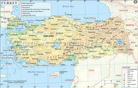Map of turkiet (uppsala region / sweden), satellite view: Turkey Map Map Of Turkey Turkey Map Map Turkey Country Map
