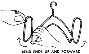 How To Make A Wire Hanger Book Holder Kids Crafts Activities Diy Book Holder Wire Hangers Book Holders