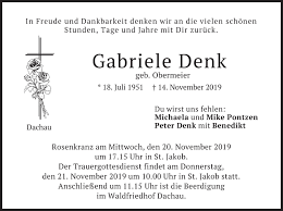 Daher richten wir unser handeln nach zwei eng verbundenen leitsätzen aus. Traueranzeigen Von Gabriele Denk Trauer Merkur De