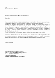 Cover Letter Sample For Fresher Mechanical Engineer 100 Cover Letter Samples Cute766