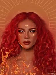 A woman's strength and complexity as a creation