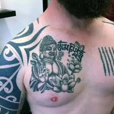 Simple buddha tattoo ideas will suit you if you love quick and easy to get tattoos! Indi Buddhist Tattoo Designs