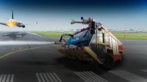 Nowhere else is the danger greater than at a modern airport with thousands of travellers and highly flammable kerosene. Firefighters Airport Fire Department 2018 Promotional Art Mobygames