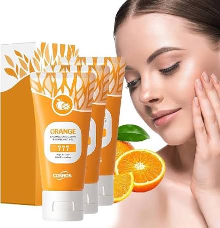 Orange Enzymes Exfoliating Brightening Gel LF16-35 – Gentle Face Scrub for Smooth, Glowing & Bright Skin