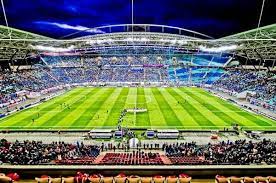 As the city of leipzig lacked a professional football team the inaugural match was held between residents between 2004 and 2007, fc sachsen leipzig and borussia dortmund's amateur. Rb Leipzig Match Day Experience And Stadium Tour Only By Land Rb Leipzig Stadium Tour Stadium