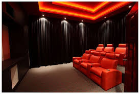 There Prove To Be Endless Uses For Our Led Light Strips Take A Look At This Incredible Home Cinema That Uses Home Theater Room Design Theater Room Design Home