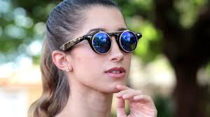 Flip Up Sunglasses Vintage Steampunk Goggles Glasses Round Sunglasses Emo  Retro Vintage Flip Up