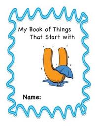 Ü in bárczi, géza and lászló országh. Alphabet Book For Letter U Letter Sound Object Recognition Activities