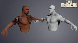 Fighting, simulation, sports publisher : The Rock 2017 Updated Model W New Tattoo Beard Wwe 2k17 Pc Mods Youtube