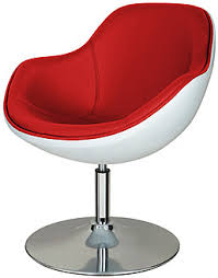 Great savings & free delivery / collection on many items. Swivel Lounge Chair On White Background Close Up Stockfoto