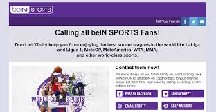Xfinity package pricing starts at $360 for the base home system package or $480 for the complete home system (and both options can be financed over 24 months). Fcc Rejects Bein Sports Latest Complaint Which Could Be The Death Knell For The Network