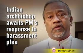 Indian archbishop awaits PM's response to harassment plea