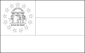 The colouring pages are of high quality. Free Printable Georgia State Flag Color Book Pages 8 X 11