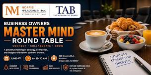 Business Owners Master Mind Round Table