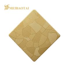 Sleek finish these sleek stainless light switch covers will add a contemporary look to your new kitchen, bath, or dining area while coordinating beautifully with satin stainless steel appliances, sinks, and faucets. Custom Embossed Pvd Color Coating Stainless Steel Plate Decorative Sheet Foshan Meibaotai Stainless Steel Products Co Ltd