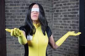 Blindfold Marvel Cosplay Ruth Aldine X Men