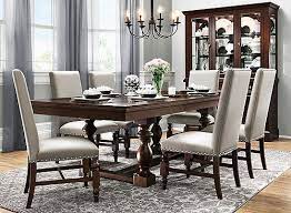 Create A Classically Beautiful Dining Room With The Halloran 7 Piece Dining Set Traditional F Classic Dining Room Beautiful Dining Rooms Dining Room Table Set