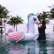 260cm Giant Inflatable Unicorn Pool Float Funny Unicorns Store Unicorn Pool Float Pool Float Giant Inflatable Unicorn