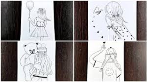 Colorați personajele iubite în creion sau vopsele. Cum Se DeseneazÄƒ In Creion O FatÄƒ Desene Cu Fete Youtube