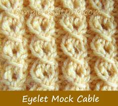 Knit the perfect handmade gift for a little one on the way with one of our favorite baby hat knitting patterns. Mock Cable Stitch Knit A Pretty Cable Stitch Look