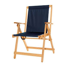 Wood Canvas Deck Chair Highlands Folding Beach Chair Deck Chairs Beach Chairs