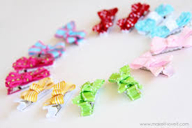 This world contains so many numbers of items that it is often unimaginable. Simple Bow Hair Clips With No Slip Grip Kids Hair Bows Making Hair Bows Diy Hair Bows