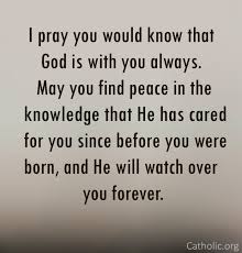 Your Daily Inspirational Meme God Is With You Socials Catholic Online