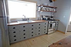 These dimensions can be tweaked for each home, but these are the standard. Diy Apothecary Style Kitchen Cabinets Ana White