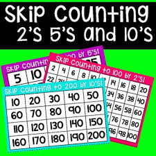 Skip Counting Chart 2s 5s And 10s