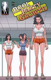 Pool Party Growth Lanky And Leggy Lady By Https Www Deviantart Com Giantess Fan Comics On Deviantart Fan Comic Comics Lanky