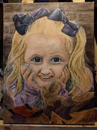 Acrylic Portrait Painting Attempt