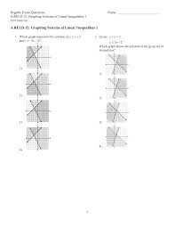 2.7 linear inequalities and absolute value inequalities. A Rei D 12 Graphing Systems Of Linear Inequalities 1