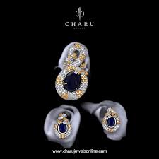Blue Semi Precious Stone Pendant Set Blue Stone Gemstone Semiprecious Coloredstone Crystals Jewelry Online Shopping Trendy Jewelry Online Jewelry Store