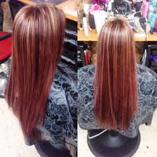 Of course, you can have blonde highlights with red hair. Bright Red Hair With Blonde Tips Novocom Top