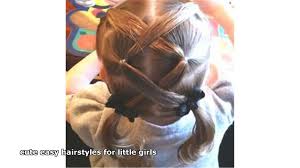 Like, if a style takes more than five or ten minutes, i'm calling it quits. Cute Easy Hairstyles For Little Girls Video Dailymotion