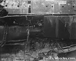 pacific wrecks uss oklahoma bb 37