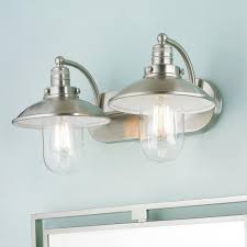 Ships free orders over $39. Bathroom Light Fixtures Brushed Nickel Finish Trendecors