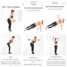 Tiu 31 Day Challenge Back Shoulders Part 2 Tiu Workout Tricep Kickback Deltoids